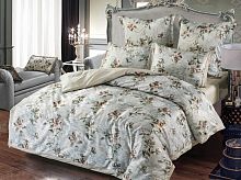 фото d-208  кпб евро сайлид из ткани Сатин Цветы