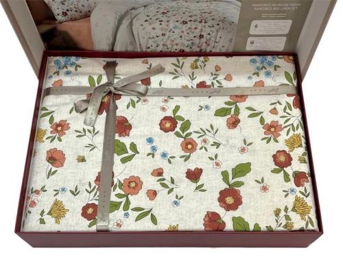 фото КПБ Sarev KENNY v1/Somon 1,5 спальное Цветы артикул N408 KENNY v1/Somon фото 3