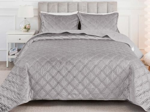 покрывало tango baccara bac2426-17 240*260 из ткани Велюр в категории С наволочками рисунок 