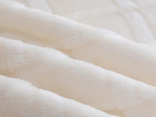 плед karven cutting v6/cream 150*200 из ткани Велсофт в категории  рисунок  фото 4