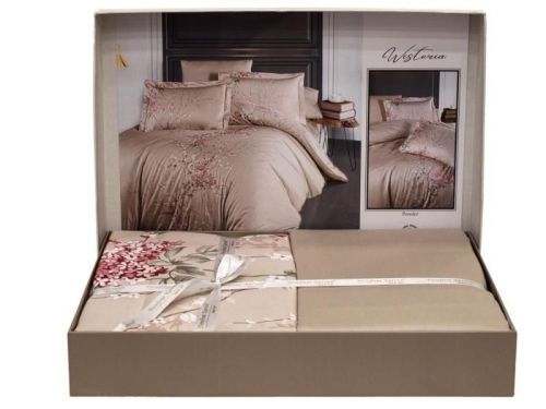 фото КПБ Karven Wisteria Powder 1,5 спальное Цветы артикул N020 WISTERIA POWDER фото 2