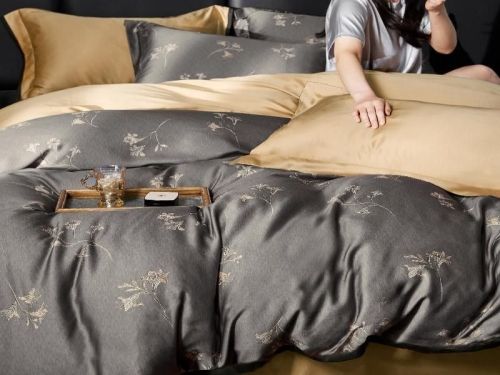 фото КПБ Primavelle Tencel (простыня на резинке) 53 Grace Семейное Цветы артикул 1451605270-tn53