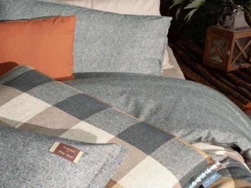 фото КПБ Sarev VERDON v1/Bej Евро Клетка/Квадрат артикул N389 VERDON v1/Bej фото 3