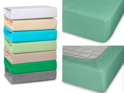 простыня cleo трикотажная на резинке 160*200*25 (хаки) 16/007-tp из ткани Трикотаж в категории  рисунок 