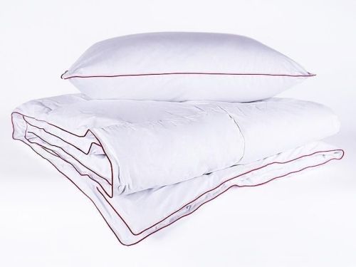 фото подушка 50*68 упругая  natures ружичка из ткани Тик, наполнитель Гусиный пух и перо, размер 50*70, артикул Р7-П-3-3 фото 5