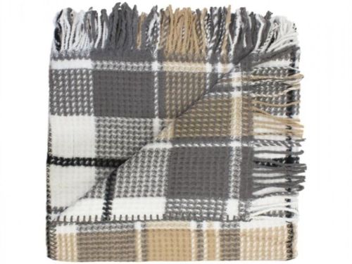 плед karven cozy life v1/gri 180*220 из ткани Хлопок в категории  рисунок  фото 3