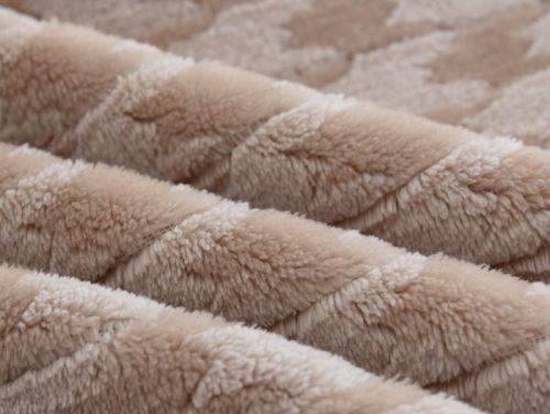 плед karven jacqaurd v7/coffee 200*220 из ткани Велсофт в категории  рисунок  фото 4