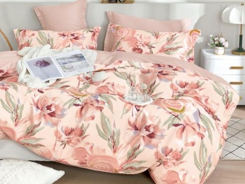 фото КПБ Primavelle (простыня на резинке) Flavia 340 Двуспальное Цветы артикул 175160574-кэ 340