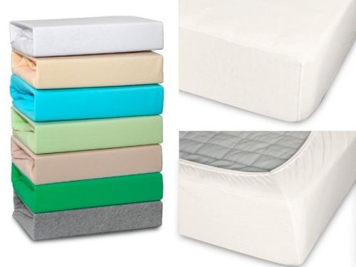 простыня cleo трикотажная на резинке 140*200*25 (молочный) 14/004-tp из ткани Трикотаж в категории  рисунок 