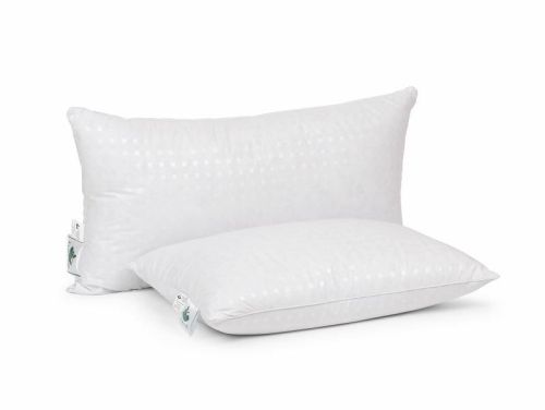 фото подушка 50*90 упругая natures премиум из ткани Тик, наполнитель Гусиный пух и перо, размер 50*90, артикул П-П-9-3 фото 2