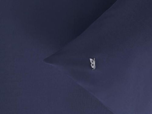 простыня sarev на резинке+2 наволочки 160*200+40см v15/lacivert из ткани Поплин в категории  рисунок  фото 2