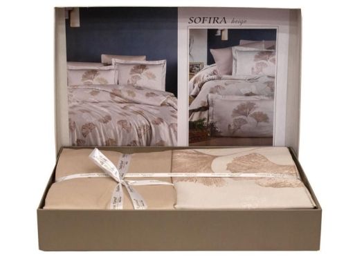 фото КПБ Karven Sofira Beige семейное  артикул N026 SOFIRA BEIGE фото 3