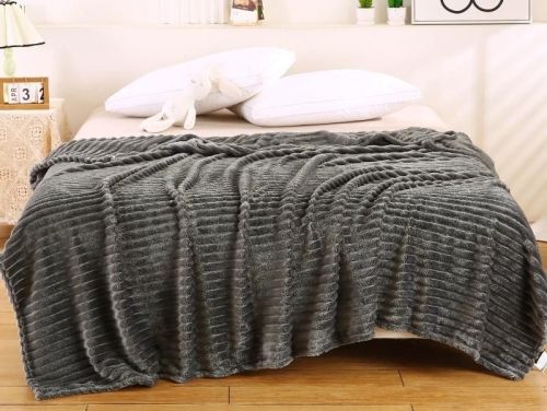 плед tango cristelle stripe premium cst2022-02 200*220 из ткани Фланель в категории  рисунок 