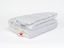 детское одеяло 110*140 бамбуковый медвежонок всесезонное с кружевом