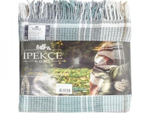 плед karven cozy life v2/mint 180*220 из ткани Хлопок в категории  рисунок  фото 4