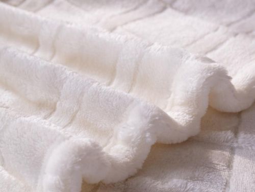 плед karven cutting v6/cream 150*200 из ткани Велсофт в категории  рисунок  фото 3