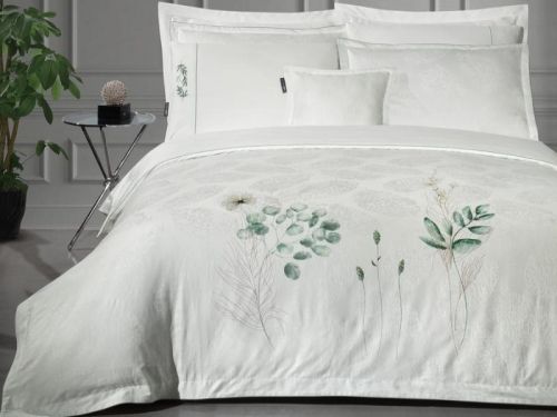 фото КПБ Sarev LEANDRA JAKARLI Beya Krem Евро  артикул N403 LEANDRA JAKARLI Beya фото 2