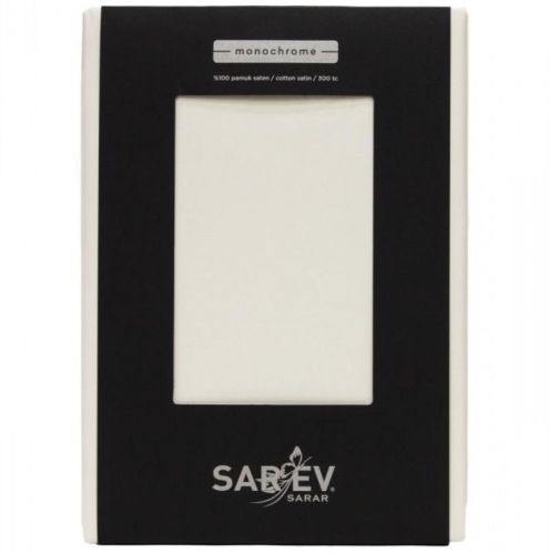 простыня sarev (300 tc) monochrome v2/ecru 260*280 из ткани Мако-сатин в категории  рисунок  фото 2