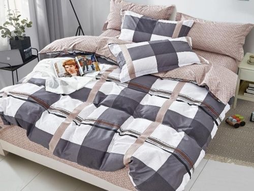 фото КПБ Tango tpig2-1696-50 Двуспальное Клетка/Квадрат артикул TPIG2-1696-50 КОД1049