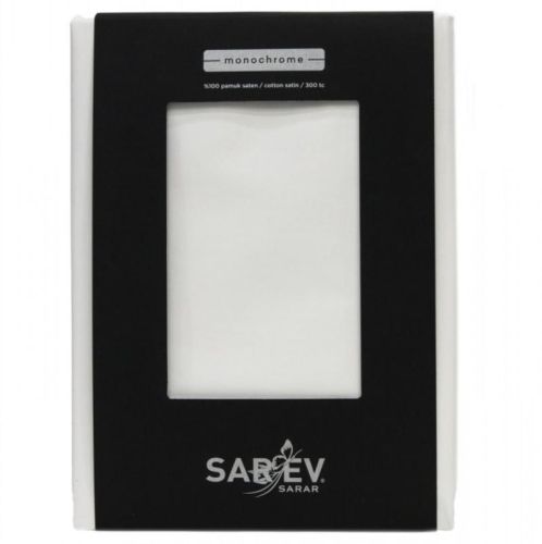 простыня sarev (300 tc) monochrome v1offwhite 220*280 из ткани Мако-сатин в категории  рисунок  фото 3