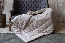 Верблюжье одеяло ALMOND WOOL GRASS всесезонное