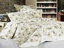 фото кпб сайлид b-124 1,5 спальное из ткани Сатин Цветы
