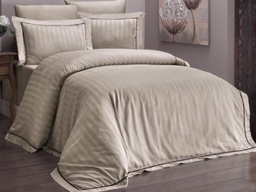 фото КПБ Karven Novel Line Cappuccin Евро 4 наволочки  артикул N044 Novel Line Cappuccin