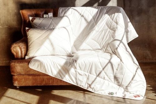 Льняное одеяло ORGANIC LINEN GRASS легкое фото 2