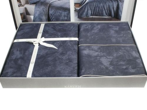 фото КПБ Karven MARLEN Cobalt Евро 4 наволочки  артикул N359 MARLEN COBALT фото 4