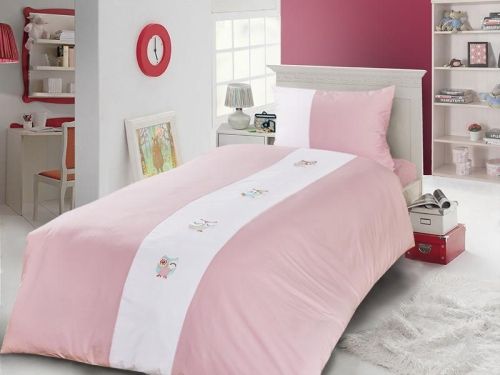 фото КПБ Primavelle Vetta розовый + белый 1,5 спальное Для девочек артикул 145150574-26Vc