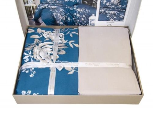 фото КПБ Karven Arya Turquoise 1,5 спальное Цветы артикул N020 ARYA TURQUOISE фото 3