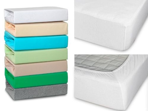 простыня cleo трикотажная на резинке 180*200*25 (белый) 18/002-tp из ткани Трикотаж в категории  рисунок 