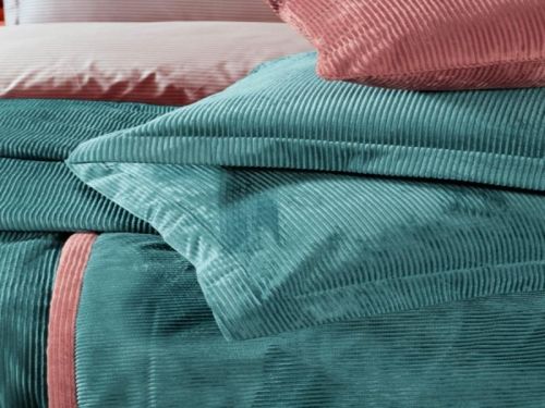 покрывало sarev dolce vita v3/petrol 250*260 из ткани Вельвет в категории С наволочками рисунок  фото 3