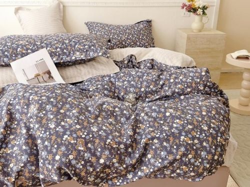 фото КПБ Tango tpig4-2051-50 1,5 спальное 4 предмета Цветы артикул TPIG4-2051-50 КОД1050