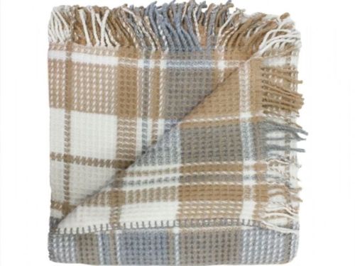 плед karven cozy life v3/bej 180*220 из ткани Хлопок в категории  рисунок  фото 2