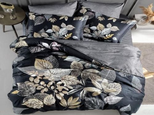 фото КПБ Karven DARING Grey Евро 4 наволочки  артикул N359 DARING GREY