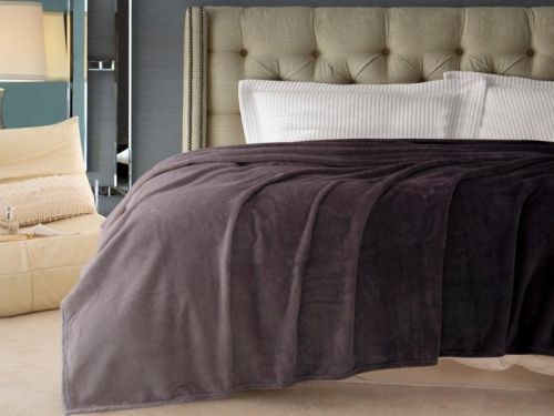 плед karven print jacqaurd v1/coffee 150*200 из ткани Велсофт в категории  рисунок 