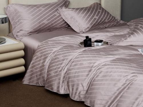 фото КПБ Primavelle Tencel жаккард (простыня на резинке) Dali Семейное  артикул 1451605270-tg54