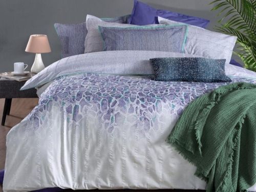 фото КПБ Sarev KAMERUN v1/Mavi 1,5 спальное  артикул N388 KAMERUN v1/Mavi