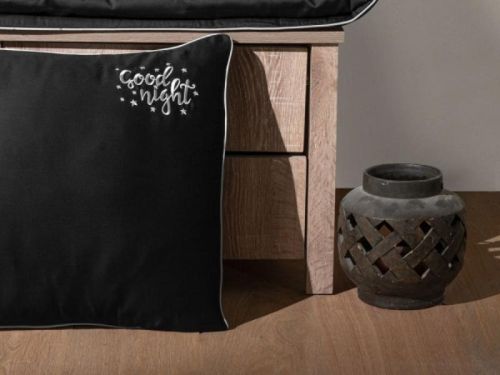 фото КПБ Karven Timeless Black Евро 4 наволочки  артикул N044 Timeless Black фото 3